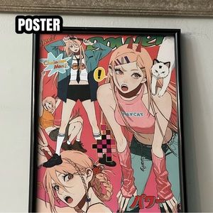 Chainsaw Man Power Anime Poster